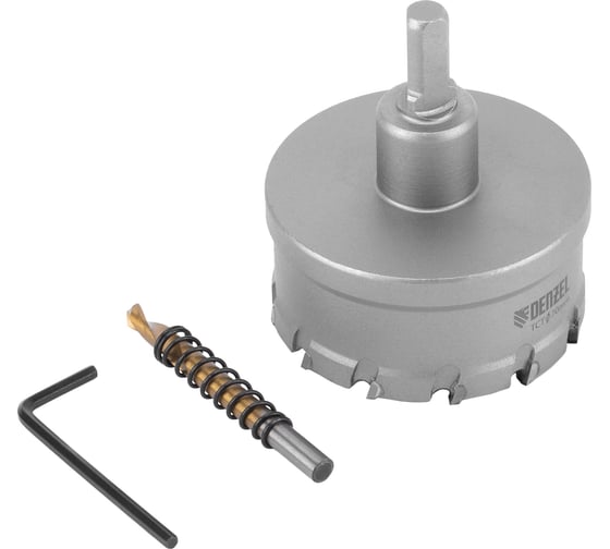 Изображение товара Коронка твердосплавная по металлу 70 мм DENZEL 724020