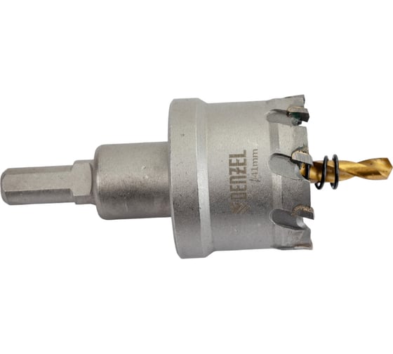 Изображение товара Коронка твердосплавная по металлу 41 мм DENZEL 724013