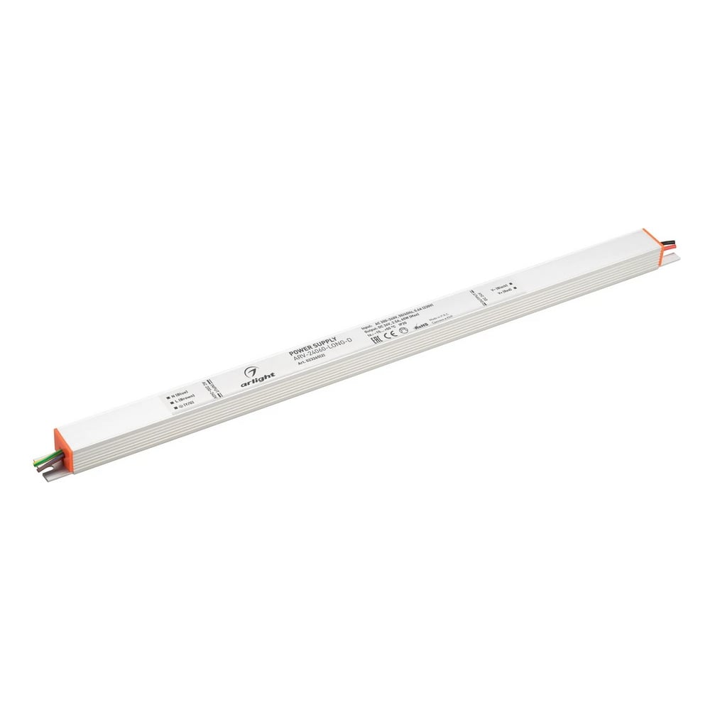 Изображение товара Блок питания Arlight ARV-24060-LONG-D 60 Вт для светодиодных систем