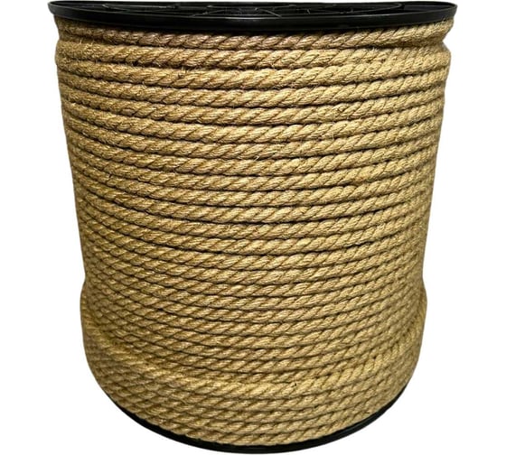 Изображение товара Канат джутовый ООО Оптхозторг 10 мм - 225 м 04810225