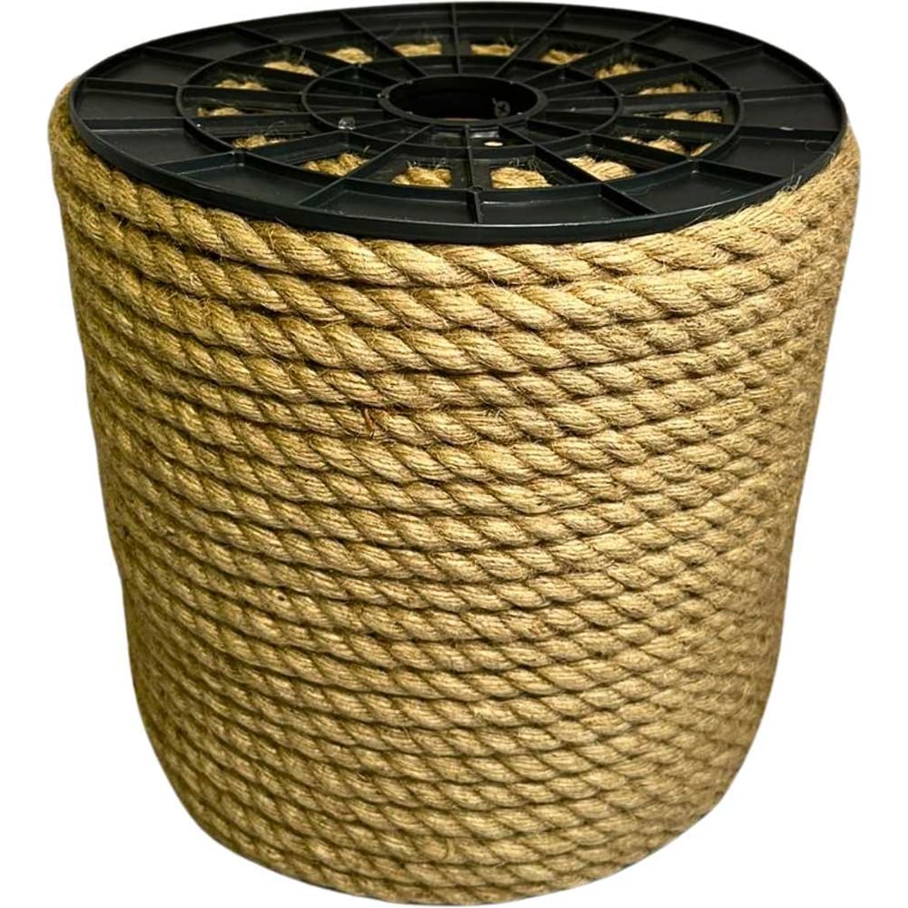 Изображение товара Канат джутовый 14 мм 125 м для дома и дачи