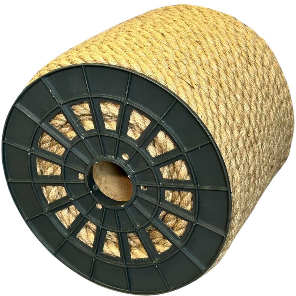 Изображение товара Канат джутовый Оптхозторг 16 мм 100 м