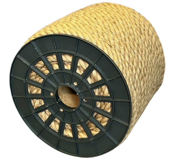 Изображение товара Канат джутовый ООО Оптхозторг 16 мм - 100 м 04816100