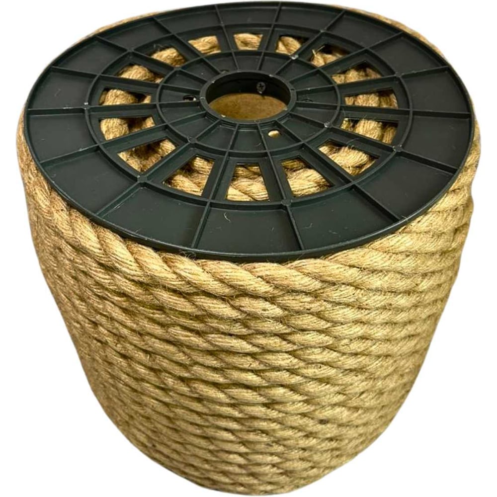 Изображение товара Канат джутовый ООО Оптхозторг 20 мм - 75 м 0482075