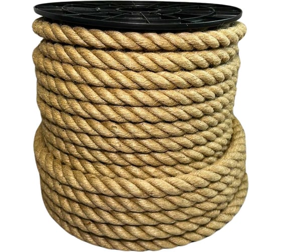 Изображение товара Канат джутовый ООО Оптхозторг 22 мм - 50 м 0482250