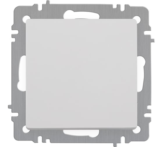 Изображение товара Выключатель Intro Accent 610101 10А250В, IP20, скрытой установки, AL/CU, белый Б0063469