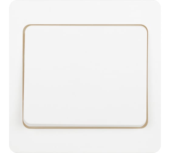 Изображение товара Переключатель Intro 710301 Style 10А250В, IP20, скрытой установки, белый Б0060629