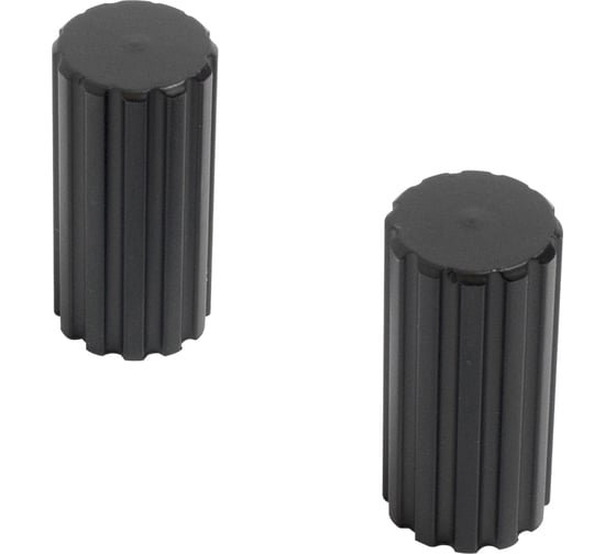 Изображение товара Мебельная ручка-кнопка StahlBuro AP2315 2 шт., BL матовый черный 16803