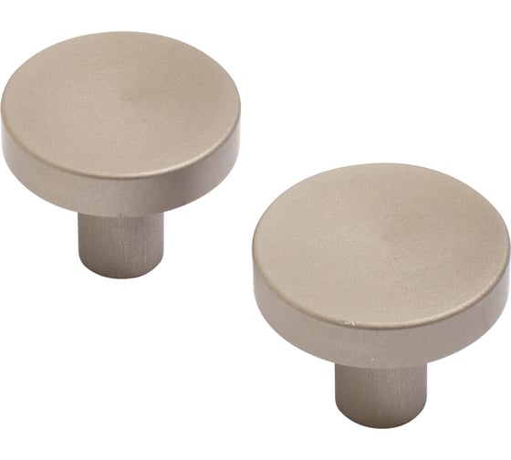 Изображение товара Мебельная ручка-кнопка StahlBuro AP2401 2 шт., SN сатин 16794