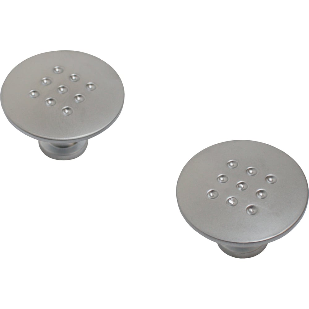 Изображение товара Мебельная ручка-кнопка StahlBuro A507, 2 шт., матовый хром для корпусной мебели