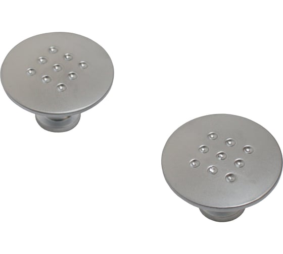 Изображение товара Мебельная ручка-кнопка StahlBuro A507 2 шт., SC матовый хром 16657