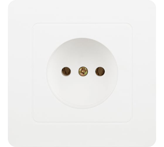 Изображение товара Розетка Intro Style 720101 2P, 16А, 250В, IP20, скрытой установки, белый Б0060637