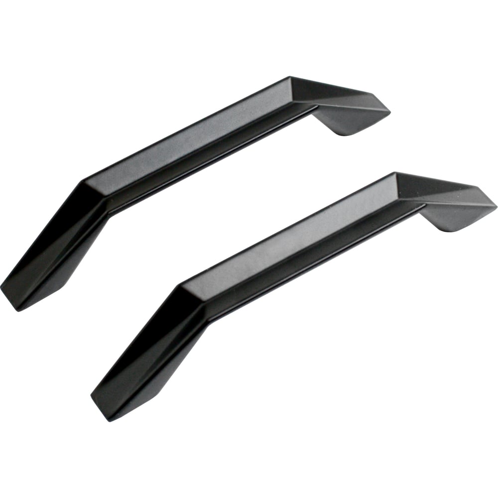 Изображение товара Мебельная скоба StahlBuro A109-96 2 шт черная матовая для корпусной мебели