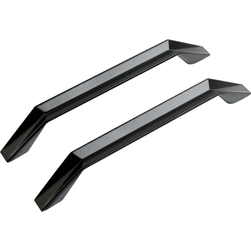 Изображение товара Мебельные ручки-скобы StahlBuro A109-128 черный матовый 2 шт Изображение товара Мебельные ручки-скобы StahlBuro A109-128 черный матовый 2 шт