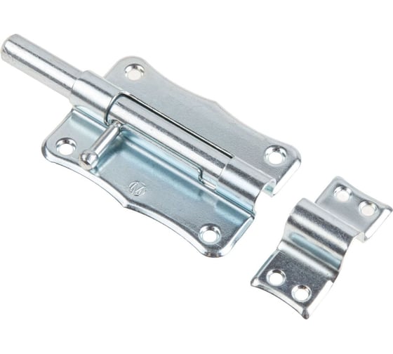 Изображение товара Шпингалет STARFIX 85 мм, фигурный, ЗТ2, белый цинк SMP-66387-1