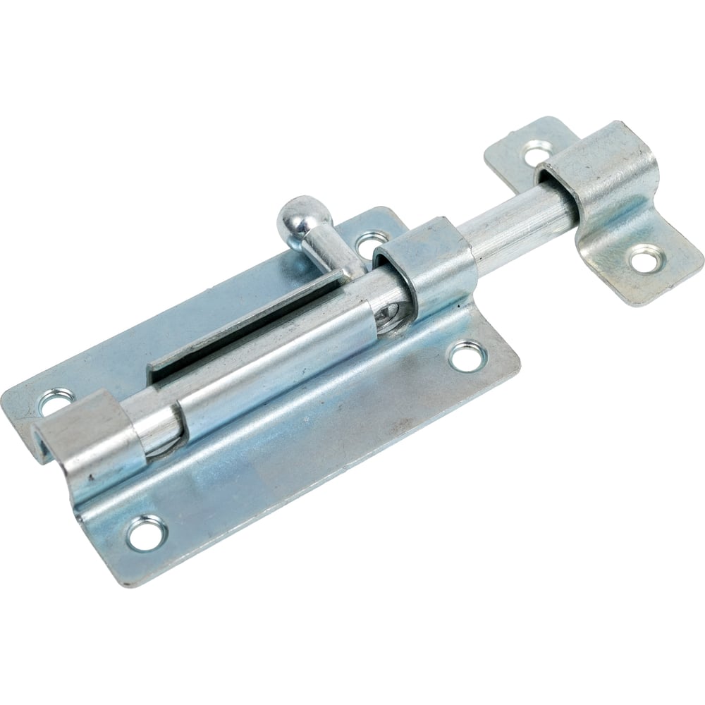 Изображение товара Шпингалет STARFIX 60 мм ЗТ6 белый цинк для деревянных окон и дверей