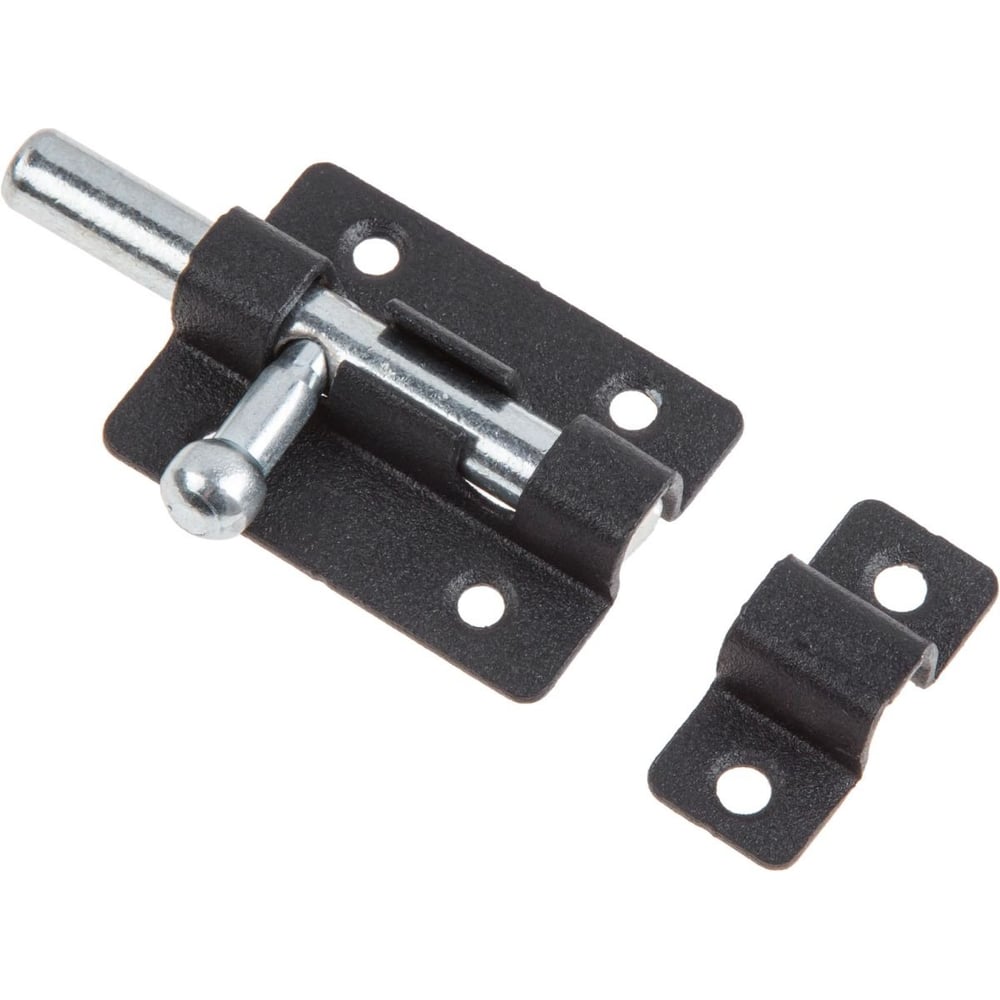 Изображение товара Шпингалет STARFIX 40 мм черный для деревянных окон и дверей