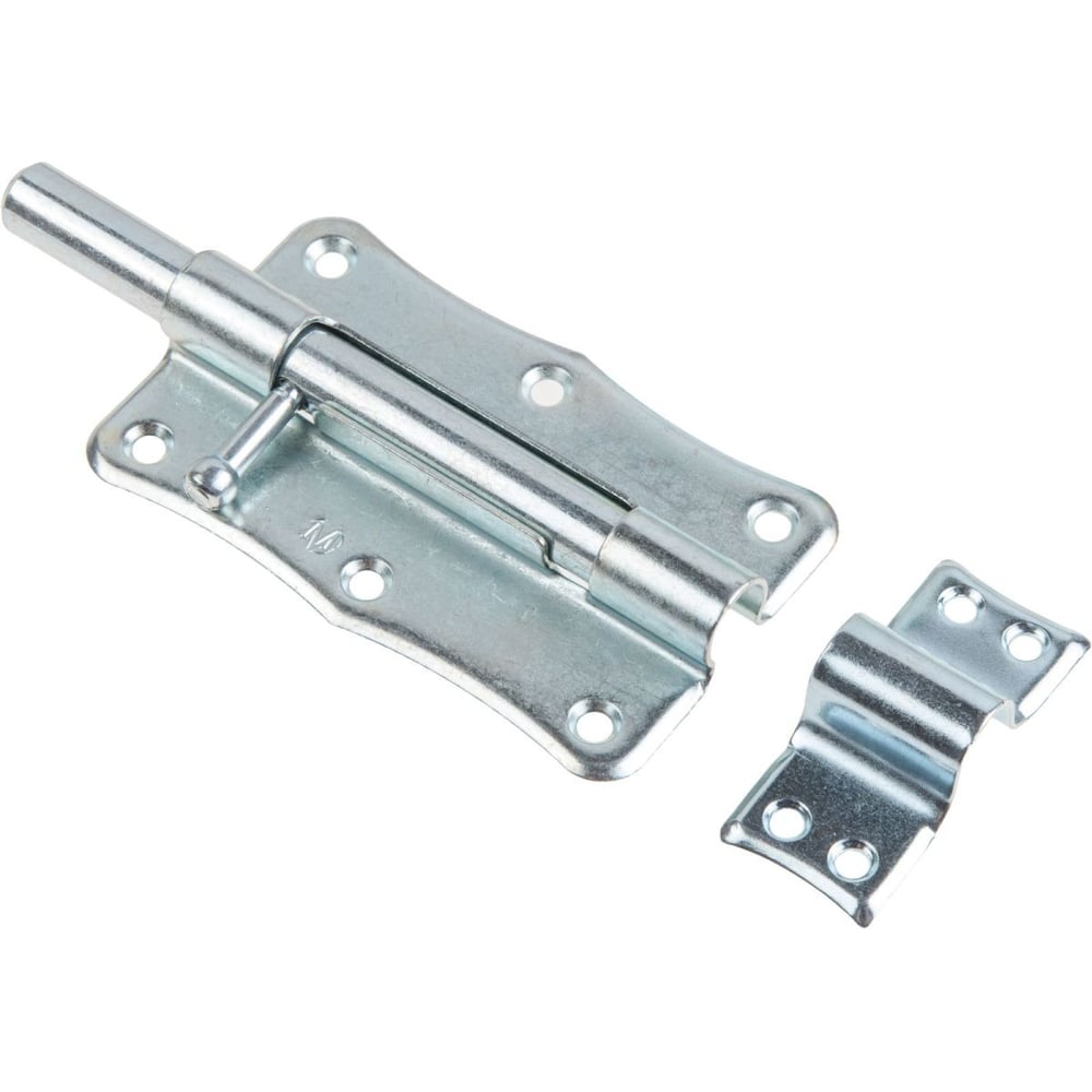 Изображение товара Шпингалет STARFIX 100 мм фигурный ЗТ2 белый цинк для деревянных окон и дверей