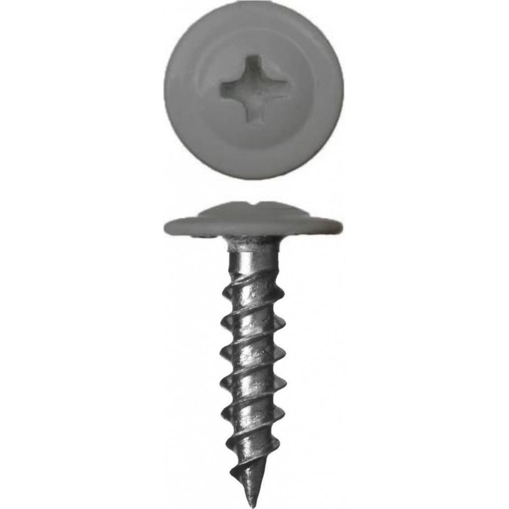 Изображение товара Саморез с прессшайбой STARFIX 4.2x19 мм цинк RAL 7004 150 шт