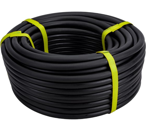 Изображение товара Шланг резиновый 3-х слойный маслобензостойкий ГОСТ 10362-2017 (6х13 мм; 20 атм.; способ усиления-оплетка; бухта 30 м) Andycar HO0620