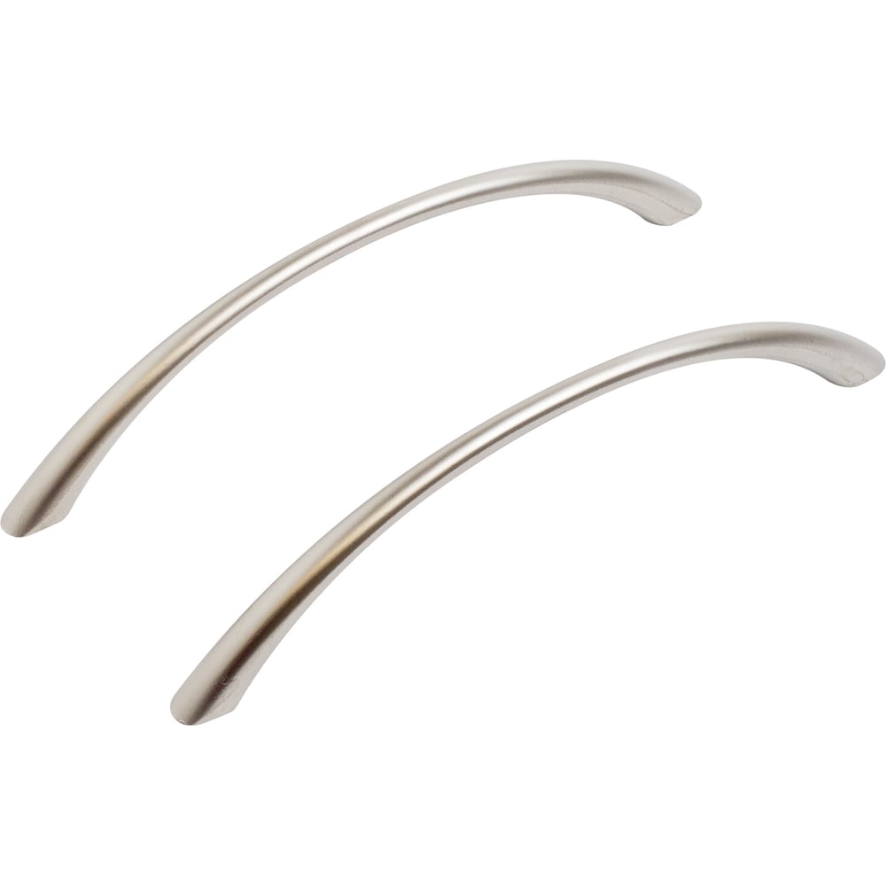 Изображение товара Мебельная ручка-скоба StahlBuro A204-96 2 шт сатин глянцевая для корпусной мебели