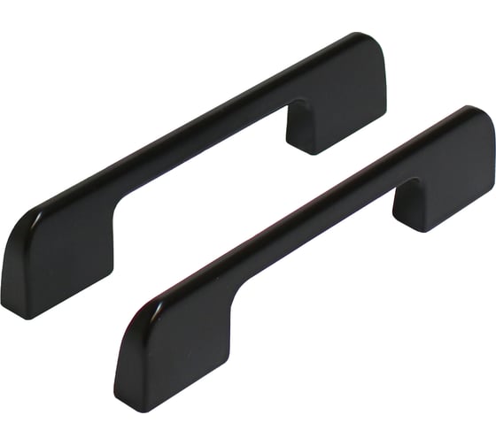 Изображение товара Ручка-скоба мебельная StahlBuro A300-96 2 шт, BL матовый черный 16661