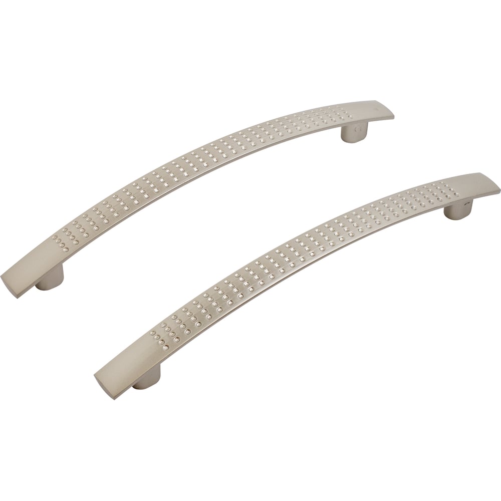 Изображение товара Ручка-скоба мебельная StahlBuro A345-128 сатин, комплект 2 шт