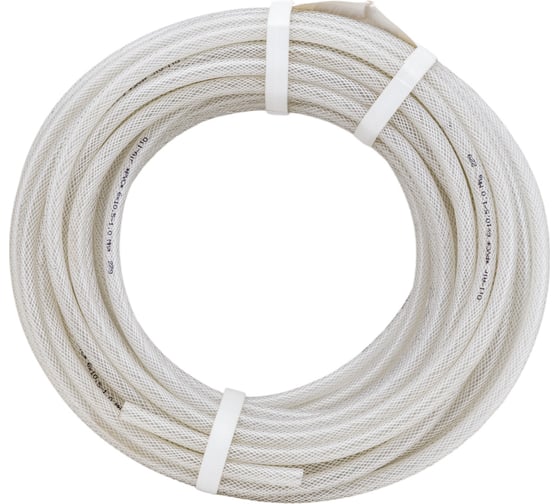 Изображение товара Шланг ПВХ маслобензостойкий/прозрачный (6х10.5мм; 10 атм.; 25 м) Berginflex PVC-OA-06B