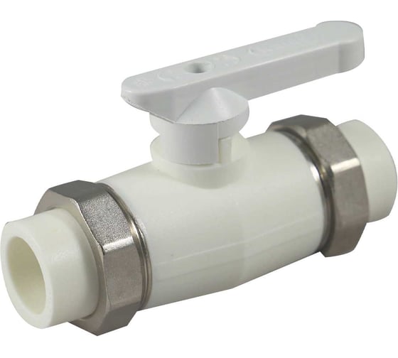 Изображение товара Кран с двухсторонними американками Millennium 40 мм 3M42-vlb-400005