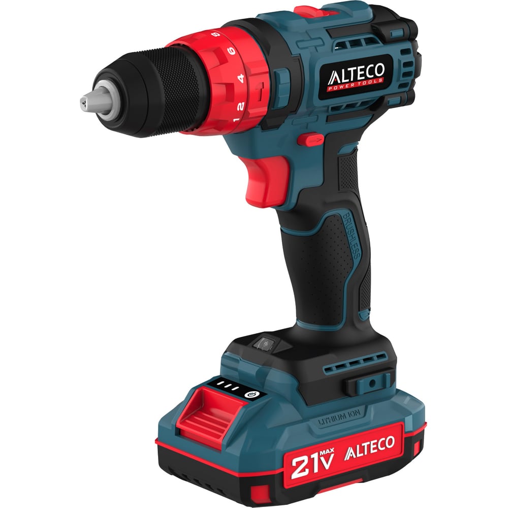 Изображение товара Ударная аккумуляторная дрель шуруповёрт ALTECO CID 21-35 71402