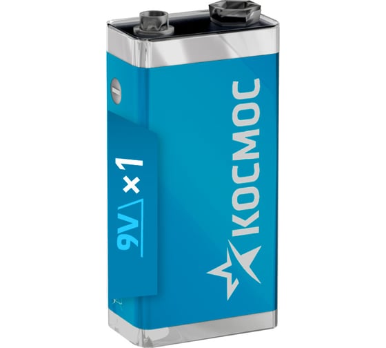 Изображение товара Элемент питания КОСМОС 6LR61 1S KOC6LR61MAX1S