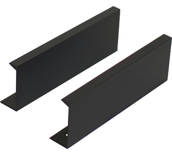 Изображение товара Ручка-профиль мебельная StahlBuro A306-96 2 шт., BL матовый черный 16673