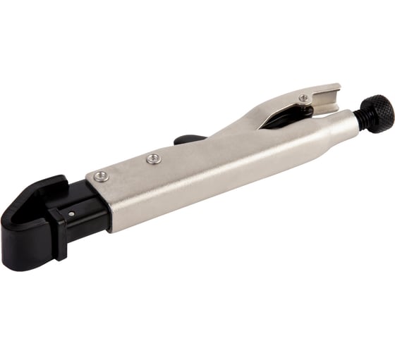 Изображение товара Фланцевый зажим WIEDERKRAFT с J-образным захватом, с фиксатором, 210 мм WDK-65006