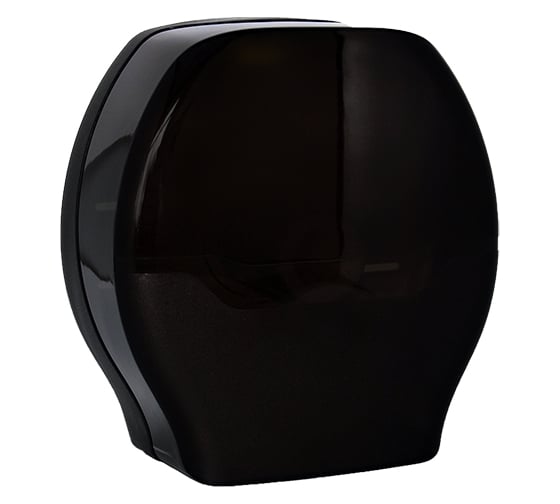 Изображение товара Диспенсер для туалетной бумаги в рулонах Merida HARMONY BLACK MAXI ABS-пластик BHC101