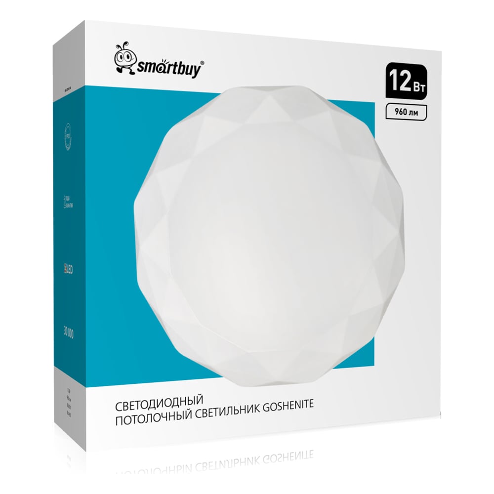 Изображение товара Светодиодный потолочный светильник Smartbuy GOSHENITE 12 Вт