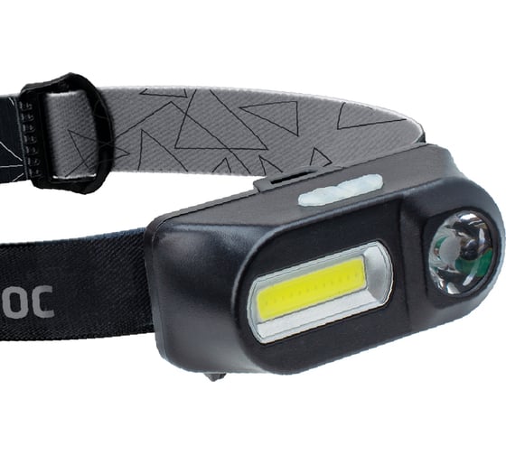 Изображение товара Фонарь КОСМОС 3Вт ХРЕ, 3Вт СОВ, сменный аккумулятор 1200mAh KocH3WDLith