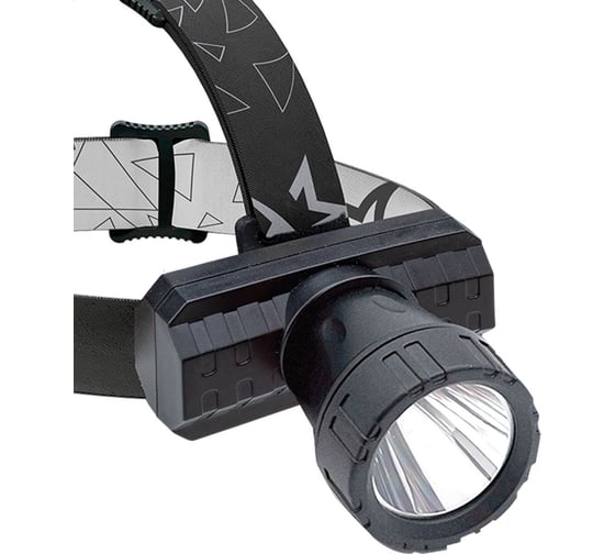 Изображение товара Фонарь КОСМОС 3Вт ХРЕ, литий 1000mAh, зарядка от micro USB, шнур в комплекте KocAcHead3W