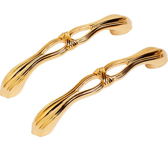 Изображение товара Ручка-скоба мебельная StahlBuro C2531-96 2 шт, PB золото 16610