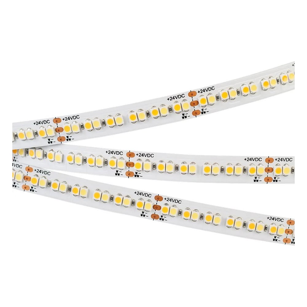 Изображение товара Светодиодная лента Arlight RT-A240-8mm 24V Day-MIX 5м белый теплый