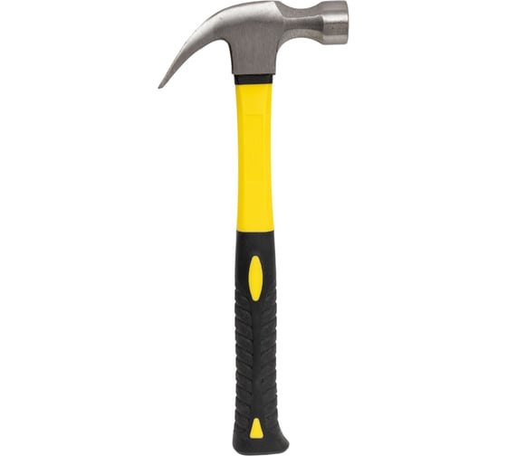 Изображение товара Молоток-гвоздодер HORTZ 340 грамм с фиберглассовой ручкой 1133003