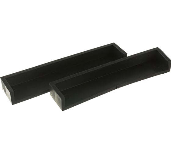 Изображение товара Губки-накладки быстросъемные мягкие для тисков слесарных 100 мм Berger BG BG1347