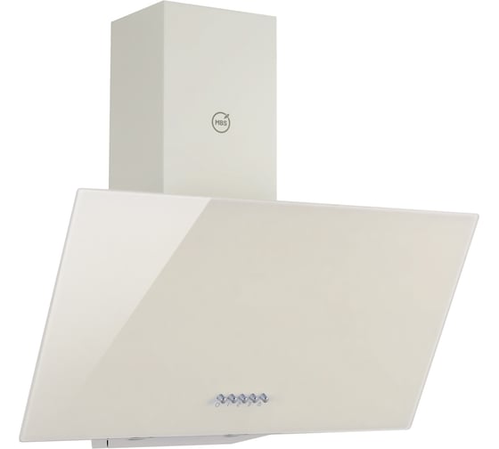 Изображение товара Вытяжка кухонная ALPINIA 500 GLASS IVORY MBS 5580
