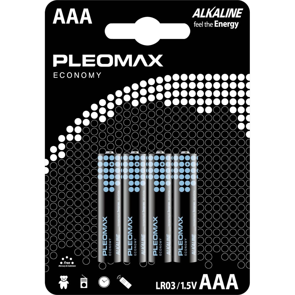 Батарейки Pleomax