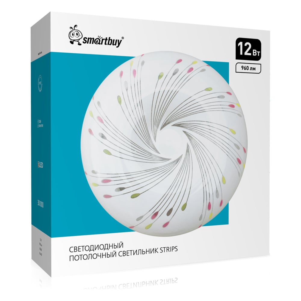 Изображение товара Светодиодный потолочный светильник Smartbuy 12 Вт IP20 для внутреннего использования