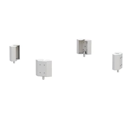 Изображение товара Комплект угловых элементов цоколя EKF В =100 мм, 1 кмп = 4 шт. AleSta AleSta-BS10