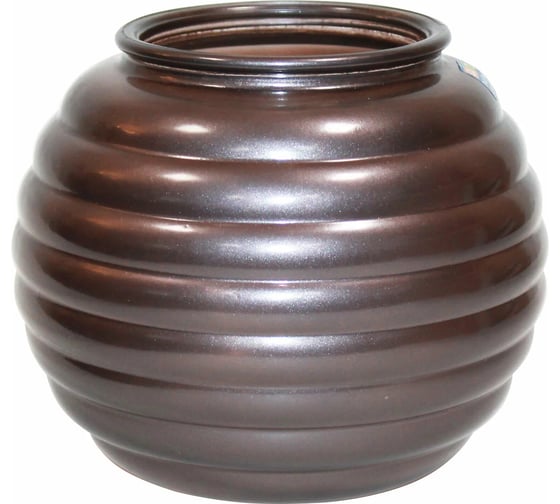 Изображение товара Ваза ЭЛЕТЕХ Зара шоколадный металлик 4840158477_