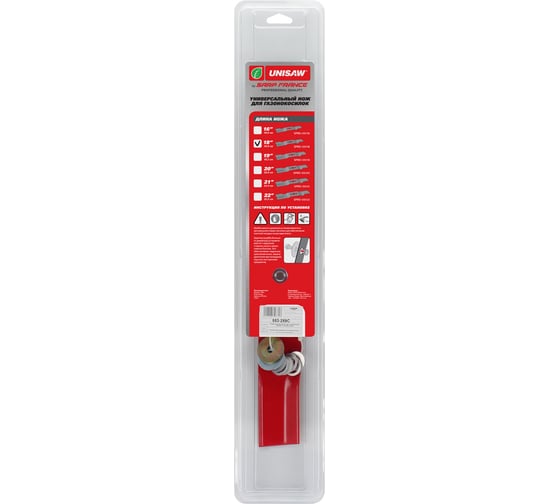 Изображение товара Нож для газонокосилок Unisaw универсальный 18 Professional Quality SPRO-05118