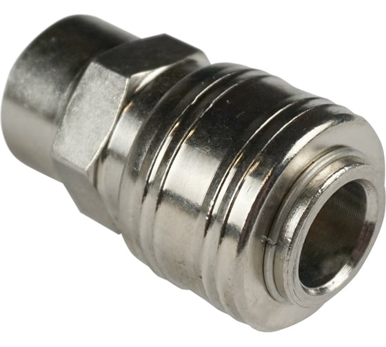 Изображение товара Адаптер-соединитель пневматический резьба 1/4F на быстросъём рапид мама Berger BG BG1404