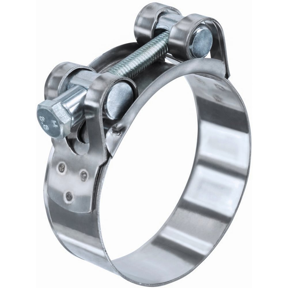 Изображение товара Хомут силовой одноболтовый Novocraft 175x187 мм цинк 10 шт