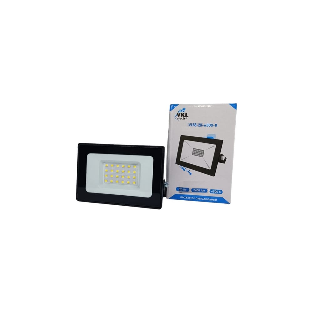 Изображение товара Прожектор VKL electric 20W VLF8 6500K IP65 для наружного освещения